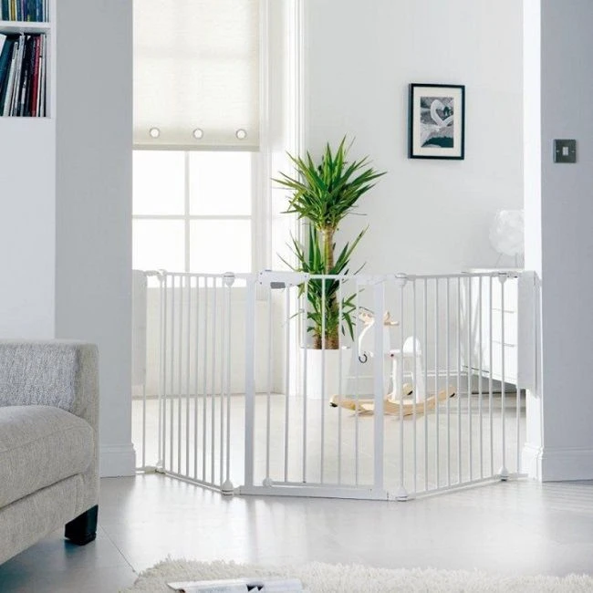 Noma Wit 5-Delige Kamerverdeler En Traphek Veiligheidshek 94047 - Afbeelding 7