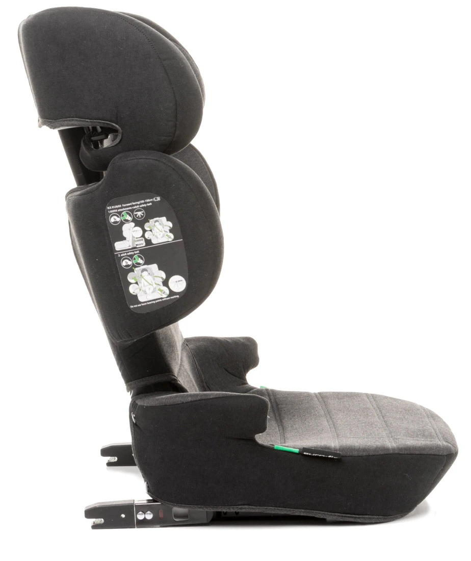 4Baby Euro-Fix Dark Grey 15-36kg I-Size Autostoel - Afbeelding 3
