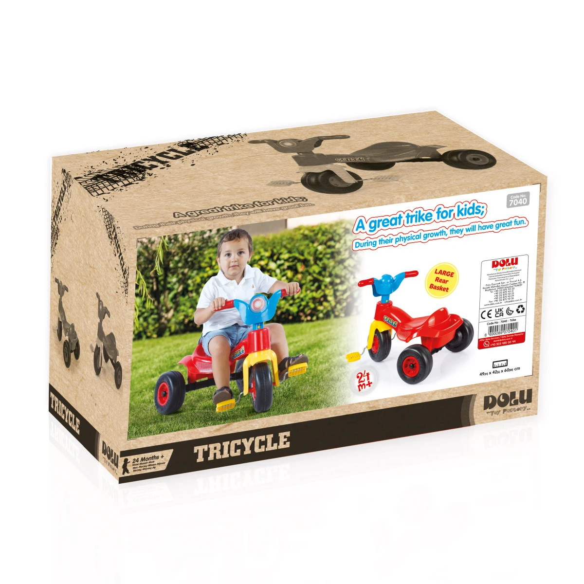 Dolu Trike Driewieler 7040 - Afbeelding 3