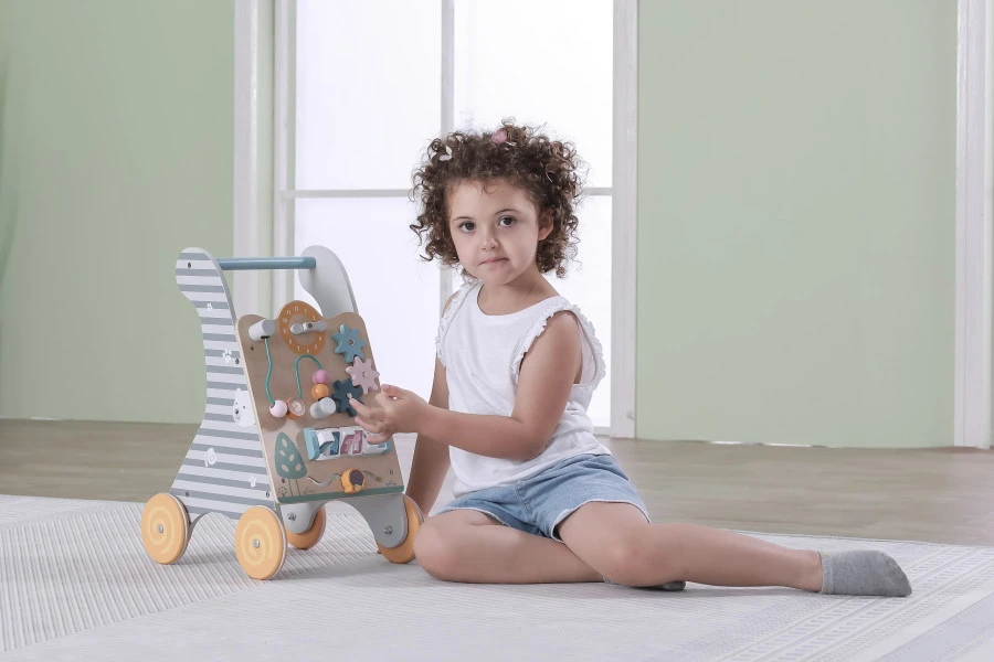 PolarB Activity Walker Houten Loopwagen 44028 - Afbeelding 11