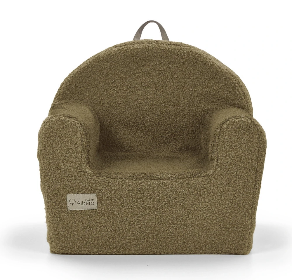 Albero Mio Boucle Cappuccino Kinderfauteuil - Afbeelding 2