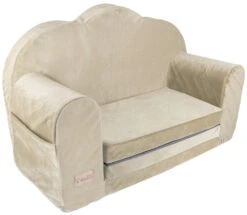 Albero Mio Cloud Sofa Velvet Beige Slaapbank V110