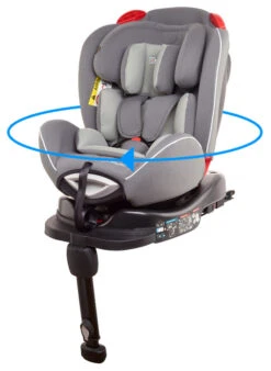 Babygo Fixleg Grey Isofix 360° Autostoel 0-25 Kg 2702