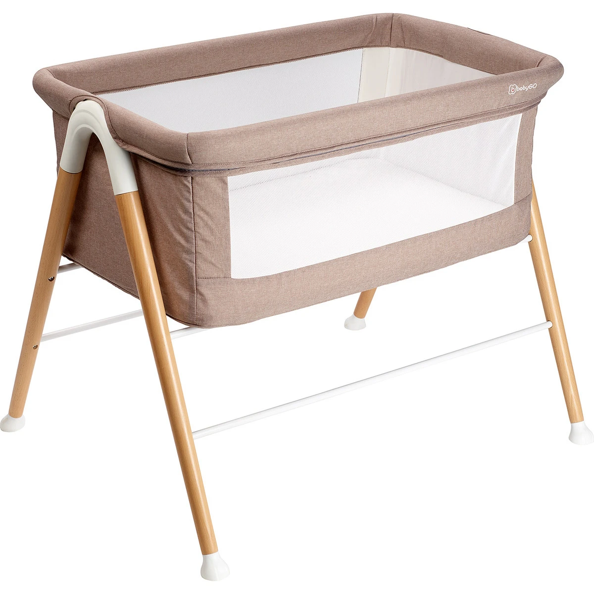 Babygo Goodnight Beige Wieg 4362 - Afbeelding 3