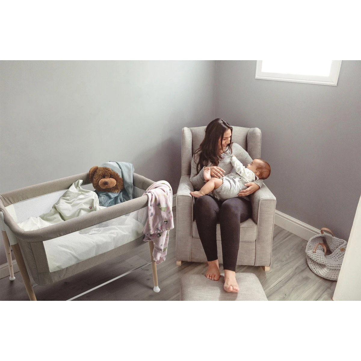 Babygo Goodnight Beige Wieg 4362 - Afbeelding 9