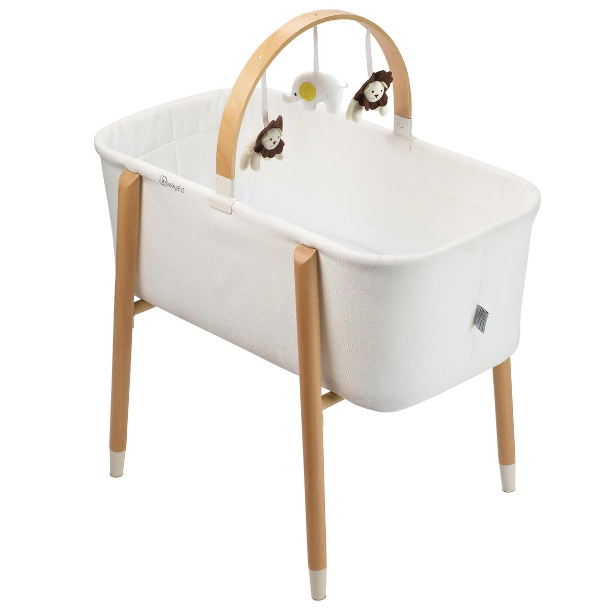 Babygo Sleep Good White Wieg 4351 - Afbeelding 2