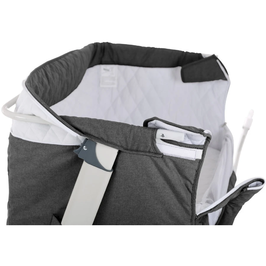 Babygo Together Dark Grey Wieg Aan Bed 460-4 - Afbeelding 4