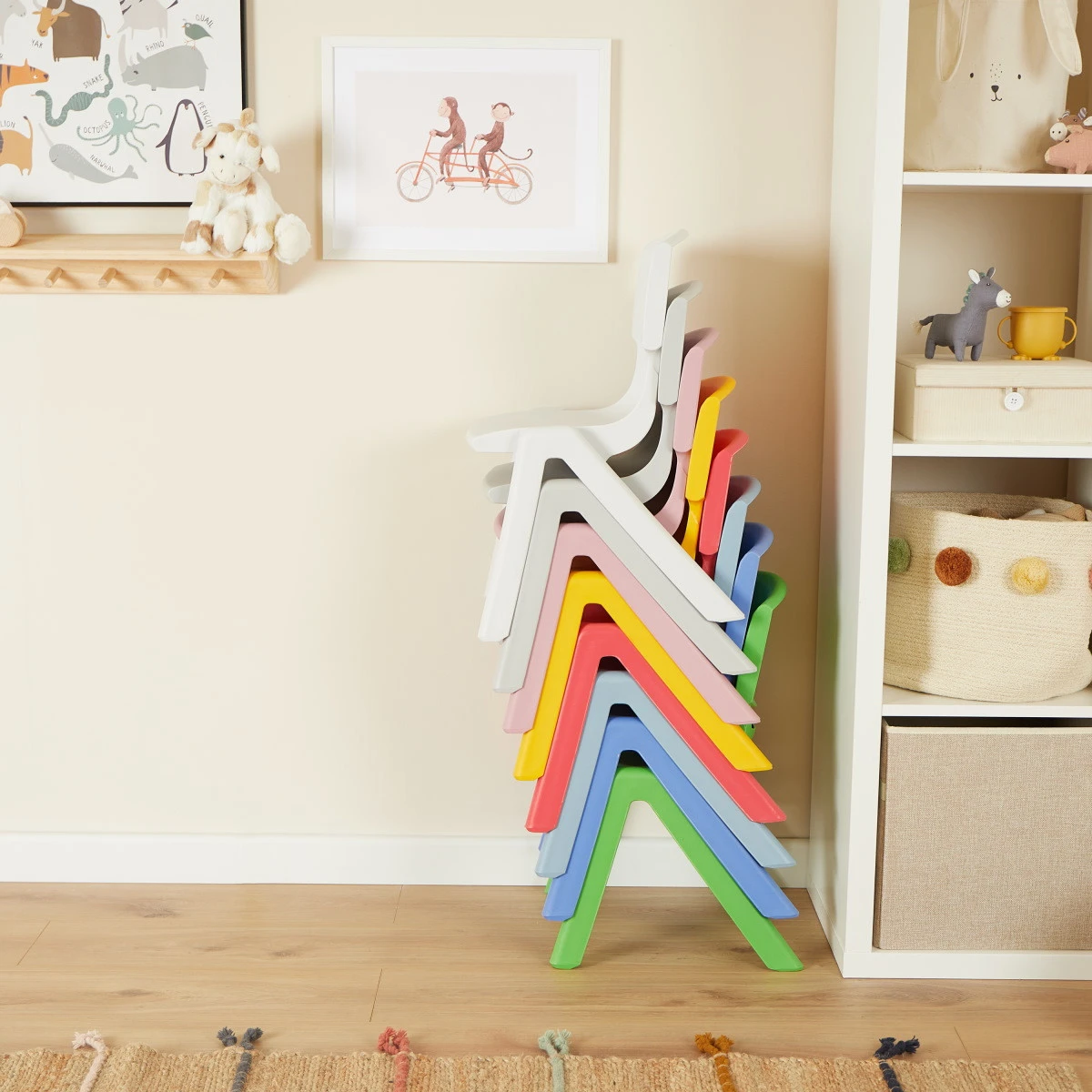 Bieco Groen Kunststof Kinderstoeltje 04000002 - Afbeelding 7