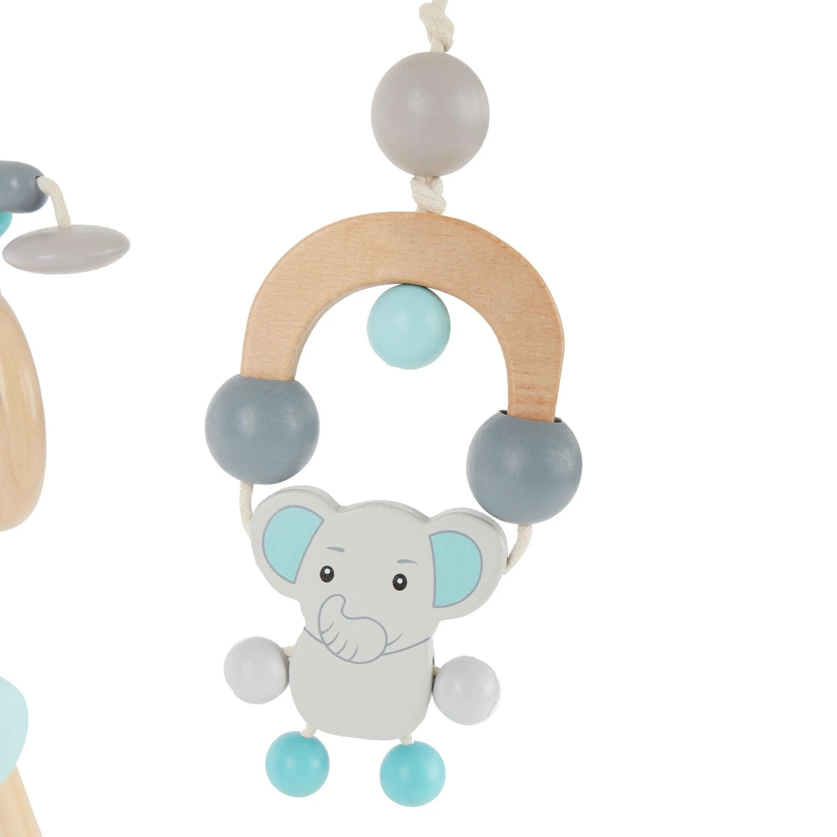 Bieco Olifant Verstelbare Houten Babygym 23000057 - Afbeelding 5