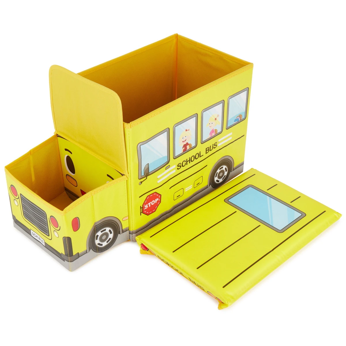 Bieco School Bus Opbergbox 04000506 - Afbeelding 3
