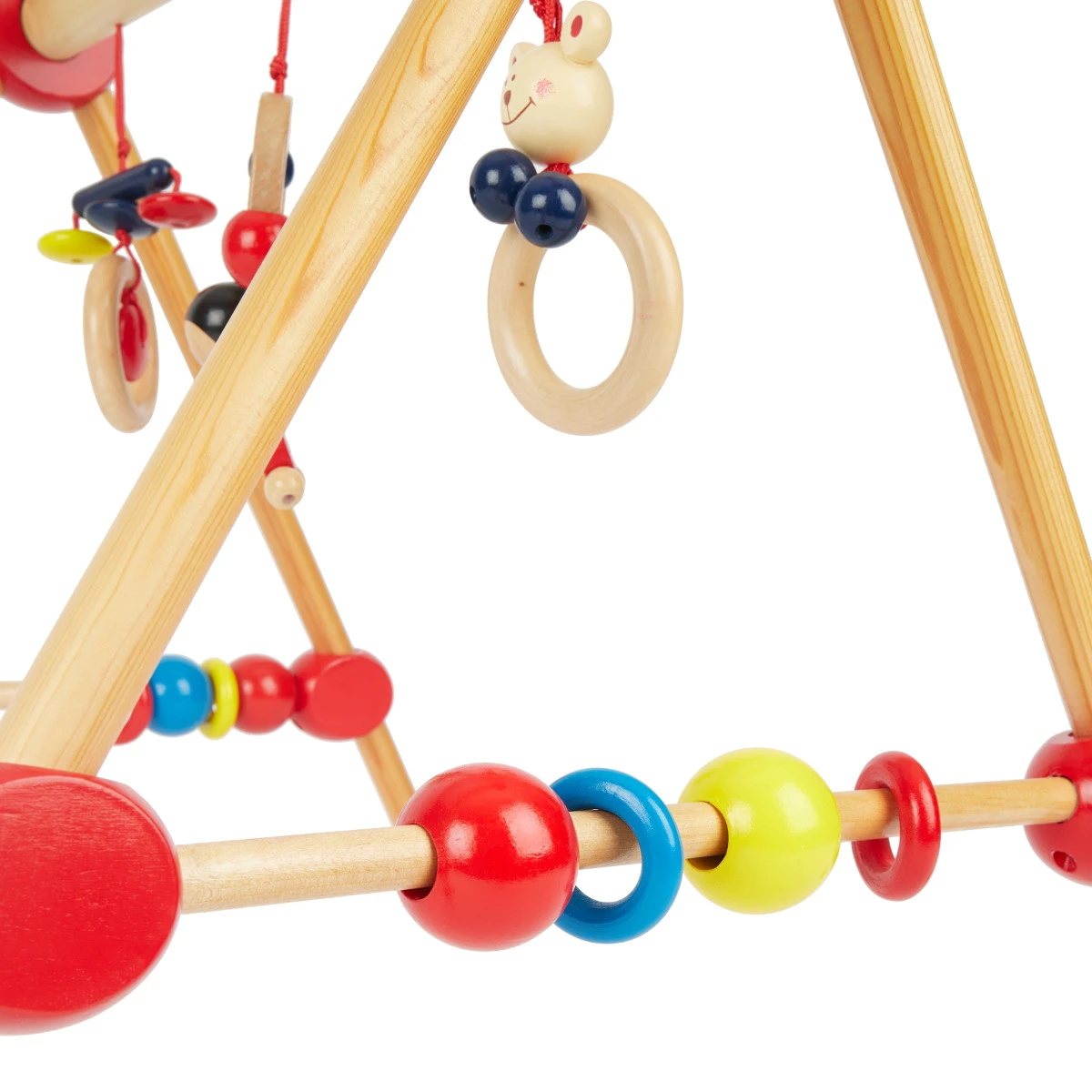 Bieco Toys My First Gym Red Houten Babygym 23000004 - Afbeelding 4