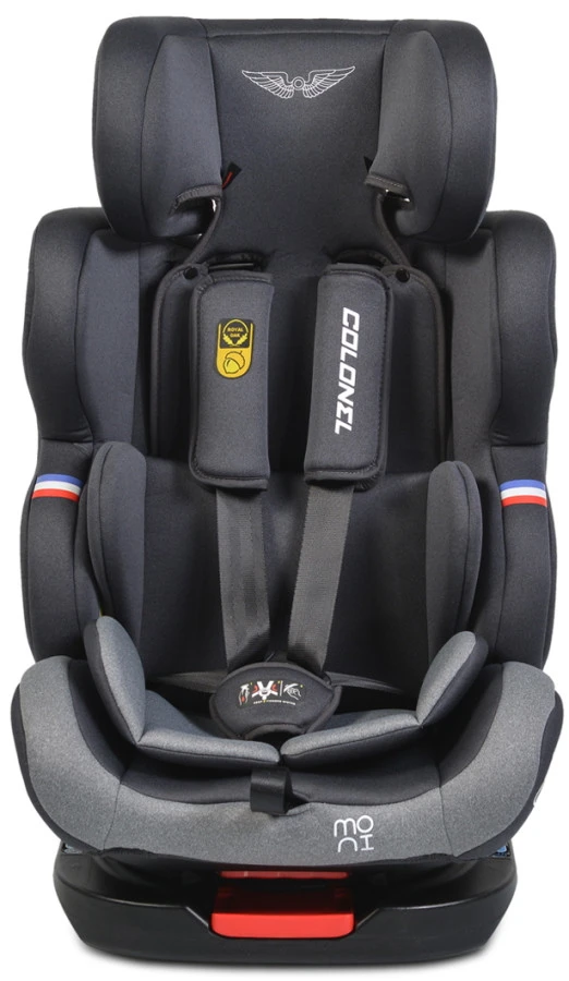 Cangaroo Colonel Dark Grey SPS Isofix 0-36 Kg Autostoel 0212 - Afbeelding 9