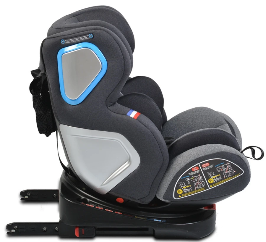 Cangaroo Colonel Dark Grey SPS Isofix 0-36 Kg Autostoel 0212 - Afbeelding 3