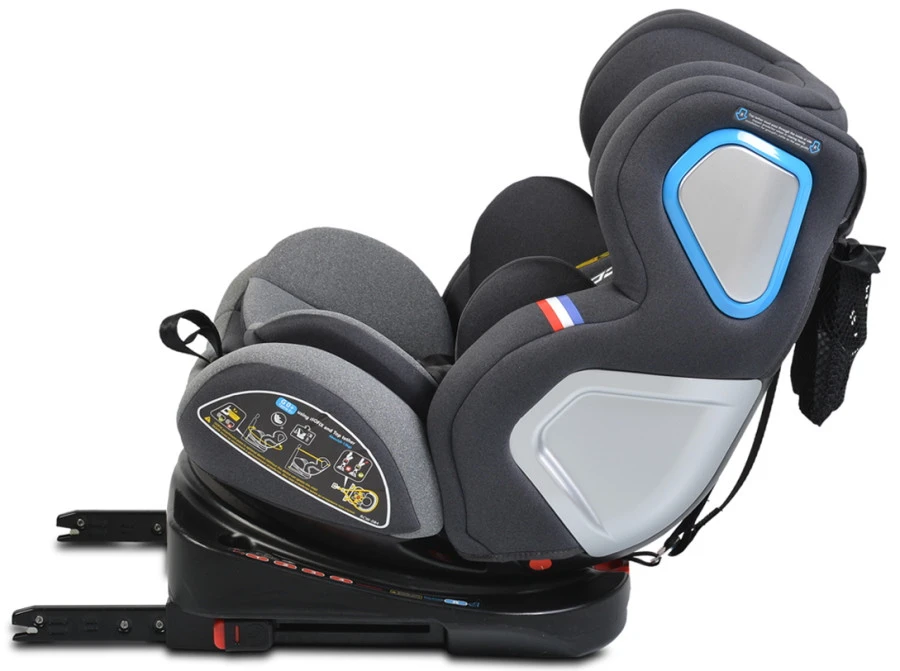 Cangaroo Colonel Dark Grey SPS Isofix 0-36 Kg Autostoel 0212 - Afbeelding 5