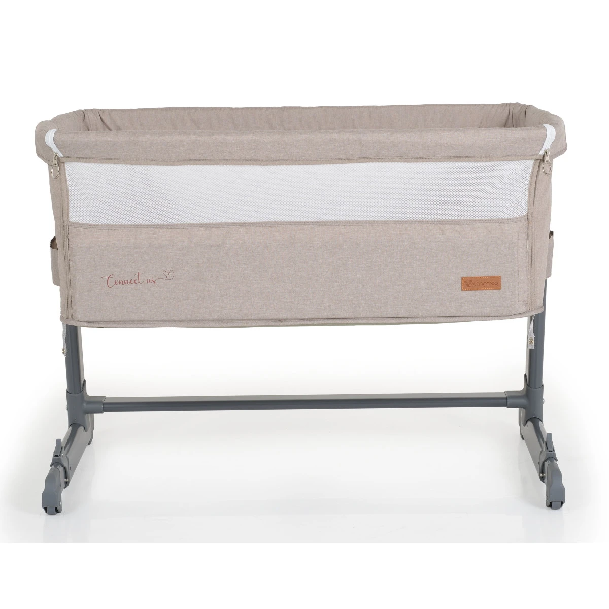 Cangaroo Connect Us Beige Wieg Aan Bed - Afbeelding 3