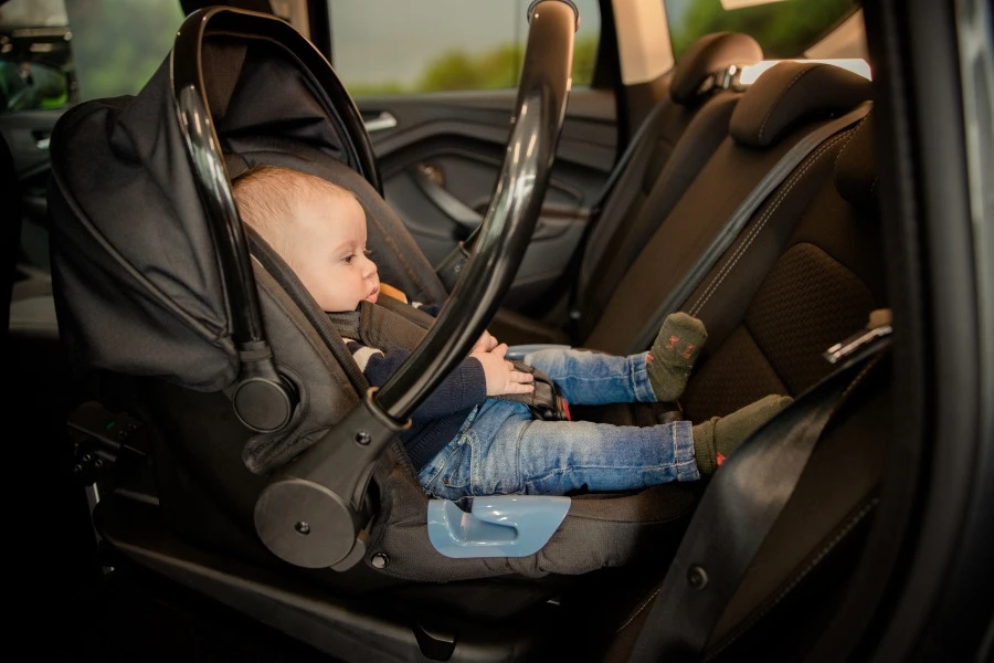 Ding Fenix Black/Rose Autostoel 0-13kg - Afbeelding 8