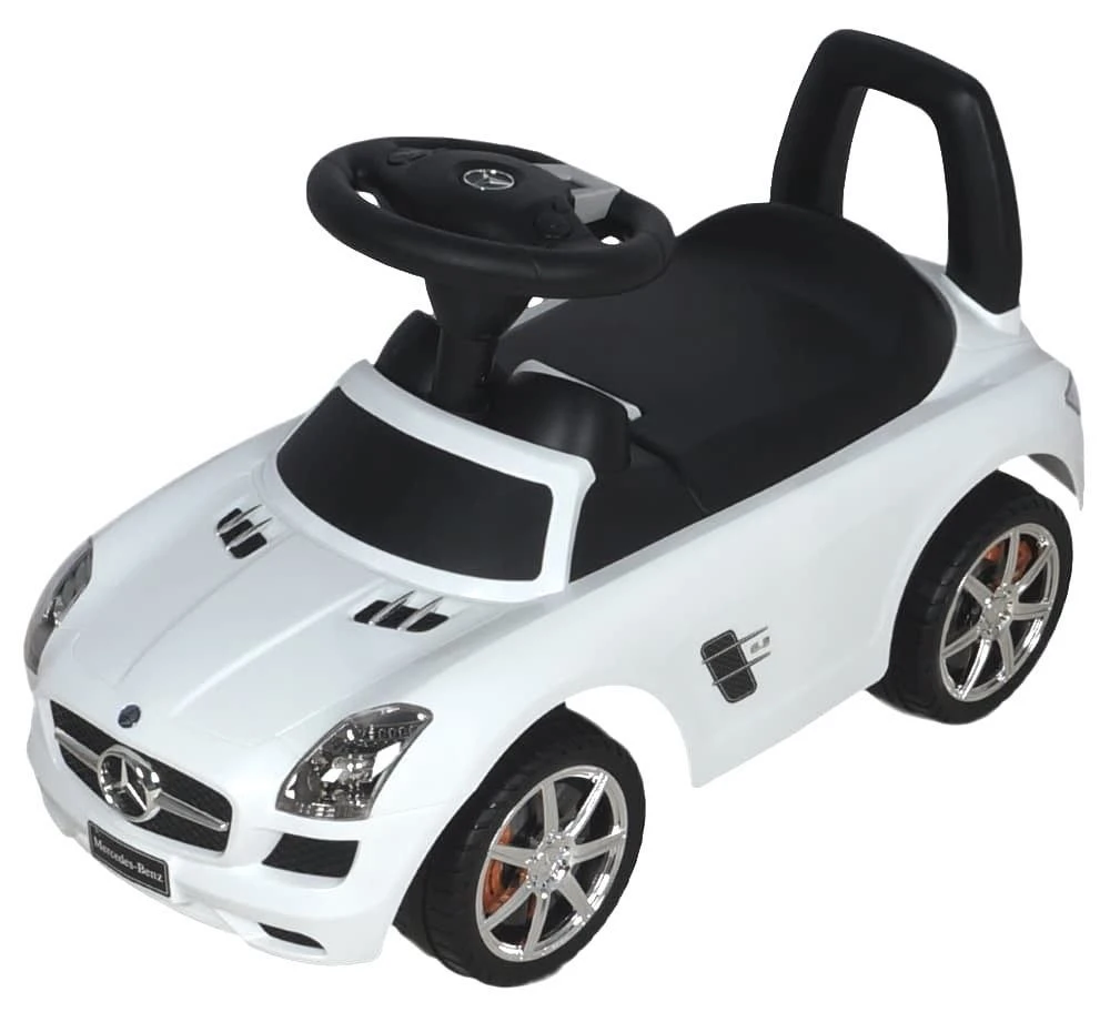 Eco Toys Mercedes SLS Wit Loopauto CLB-332 - Afbeelding 3