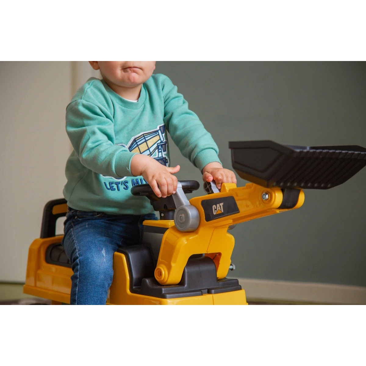 Eco Toys CAT Graafmachine Loopauto 662 - Afbeelding 9