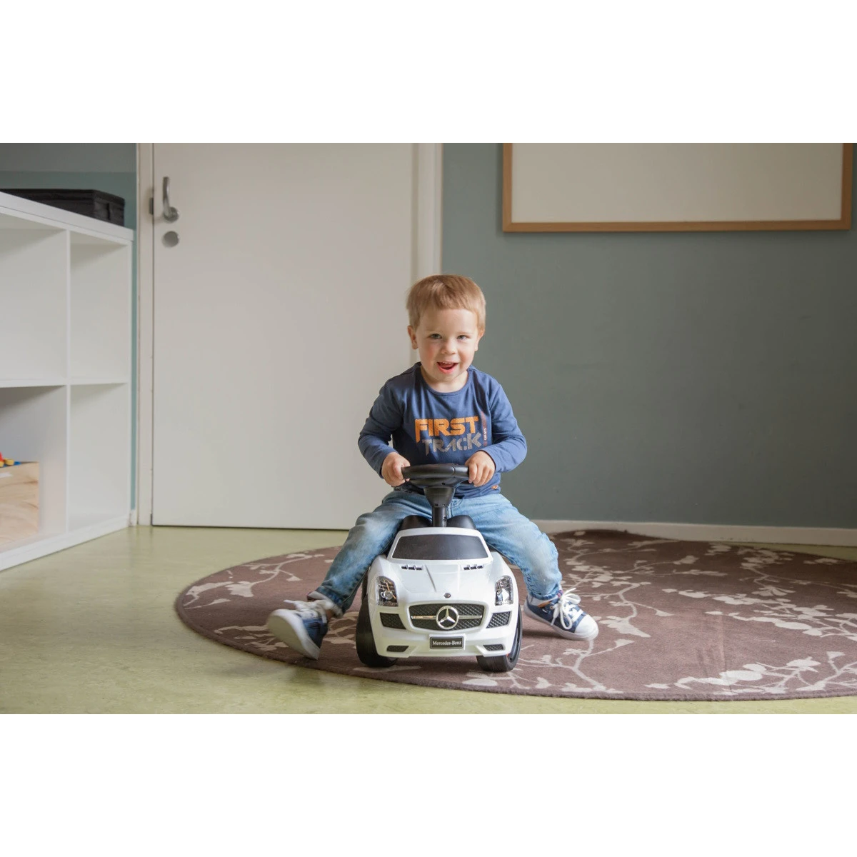 Eco Toys Mercedes SLS Wit Loopauto CLB-332 - Afbeelding 5