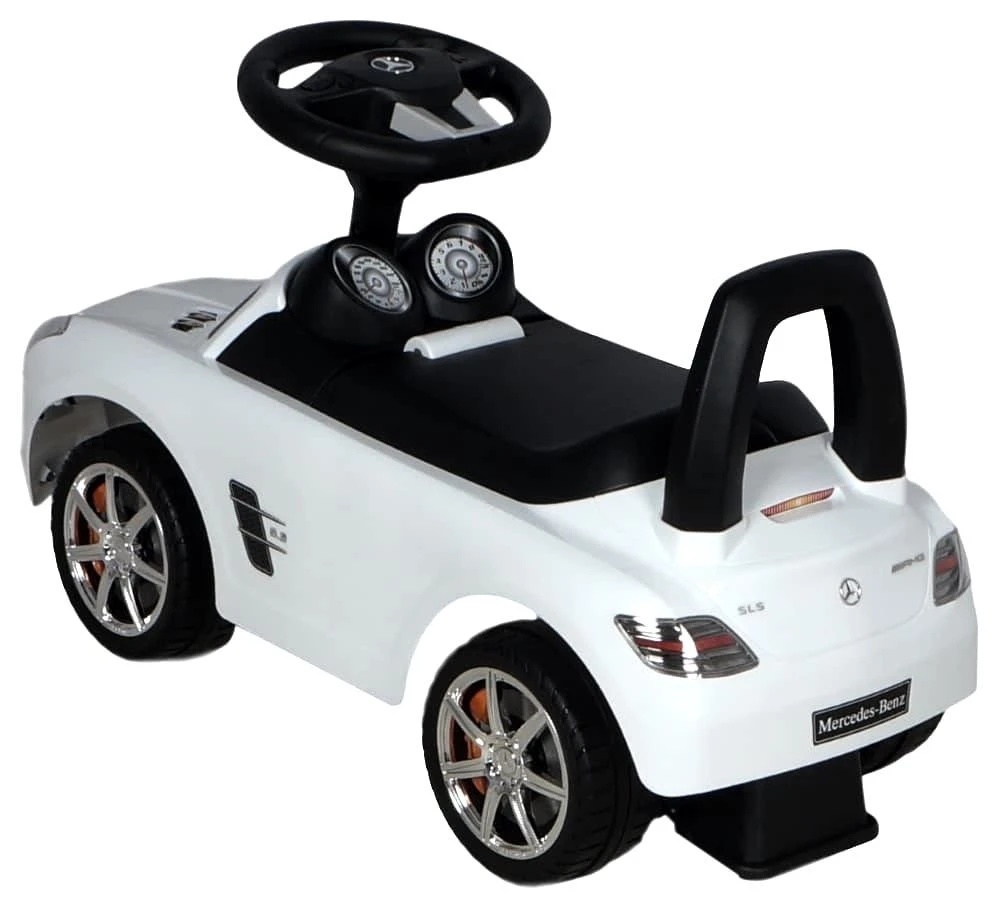 Eco Toys Mercedes SLS Wit Loopauto CLB-332 - Afbeelding 4