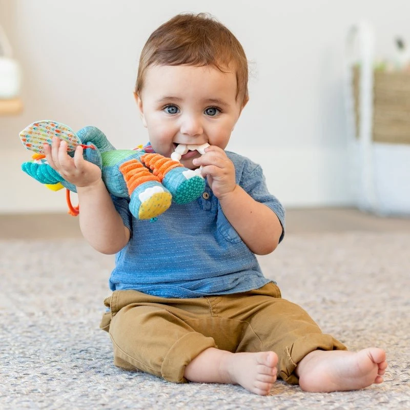 Infantino Go Gaga Playtime Pal Olifant Buggyspeeltje BK-216553 - Afbeelding 3