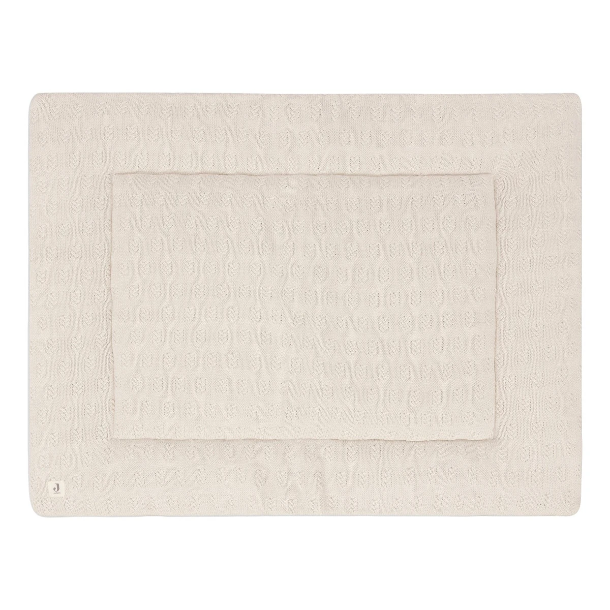 Jollein Grain Knit Oatmeal 75 X 95 Cm Boxkleed 017-512-67047
