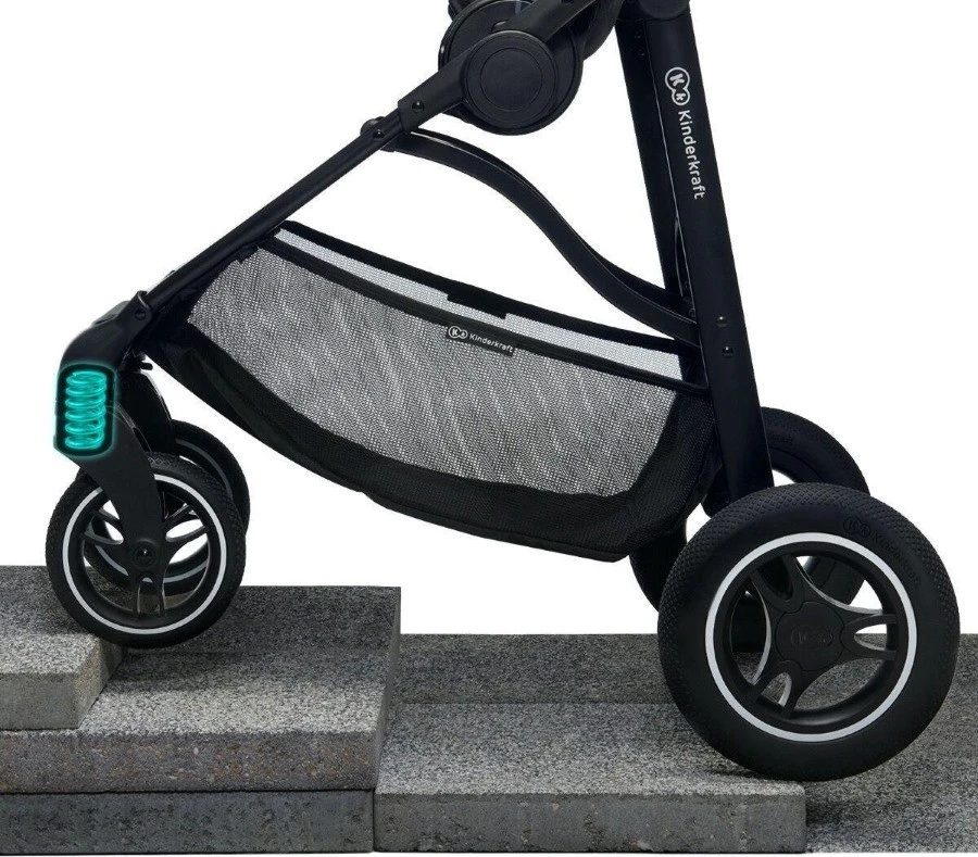 Kinderkraft All Road Ash Grey Wandelwagen KKWALROAGR0000 - Afbeelding 11