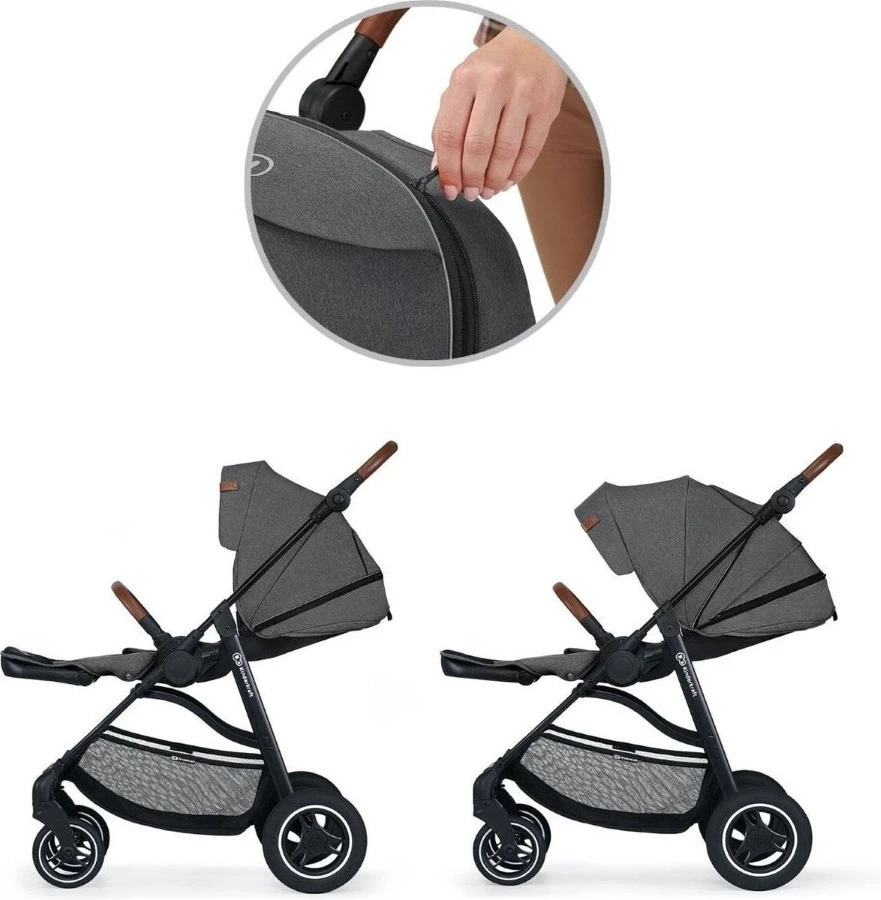 Kinderkraft All Road Ash Grey Wandelwagen KKWALROAGR0000 - Afbeelding 7