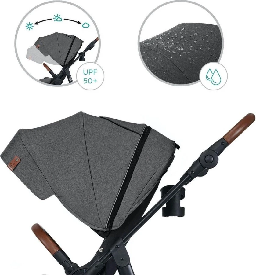 Kinderkraft All Road Ash Grey Wandelwagen KKWALROAGR0000 - Afbeelding 9