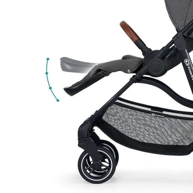 Kinderkraft All Road Ash Grey Wandelwagen KKWALROAGR0000 - Afbeelding 14