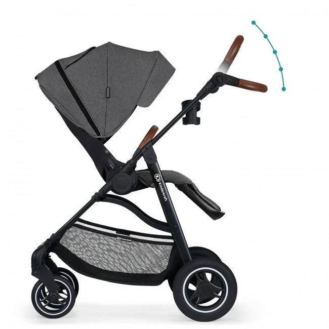 Kinderkraft All Road Ash Grey Wandelwagen KKWALROAGR0000 - Afbeelding 12