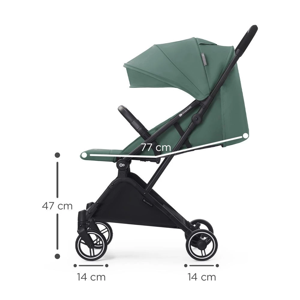 Kinderkraft Indy 2 Nature Vibes Wandelwagen KSINDYNAGRE0000 - Afbeelding 8