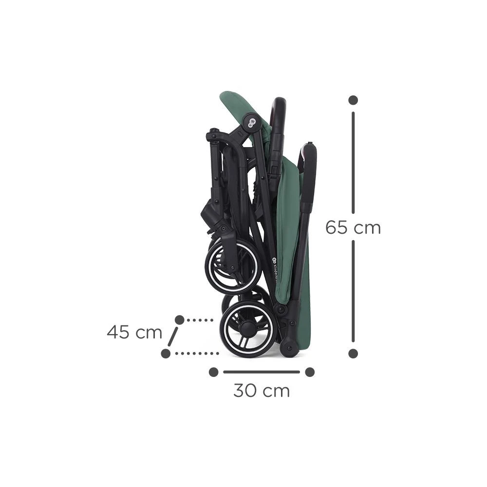 Kinderkraft Indy 2 Nature Vibes Wandelwagen KSINDYNAGRE0000 - Afbeelding 7