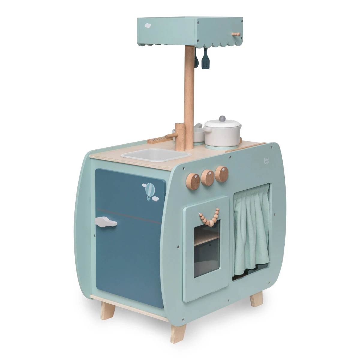 Label Label Groen Houten Bistro Keuken LLWT-34758 - Afbeelding 7