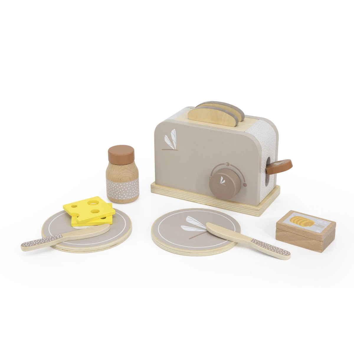 Label Label Nougat Houten Broodrooster LLWT-37094 - Afbeelding 4