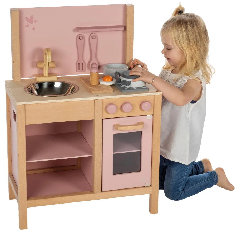 Label Label Roze Houten Keuken LLWT-25385 - Afbeelding 2