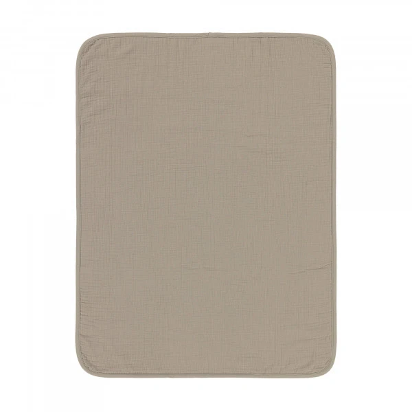 LÄSSIG Lassig Muslin GOTS Speckles Olive 75 X 100 Cm Wiegdeken 1312022585 - Afbeelding 2