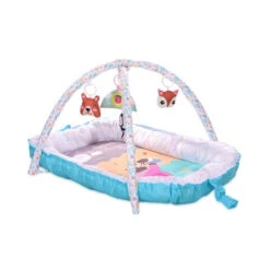Lorelli Animals Blue 2-in-1 Speelkleed En Babynest 1030045-001