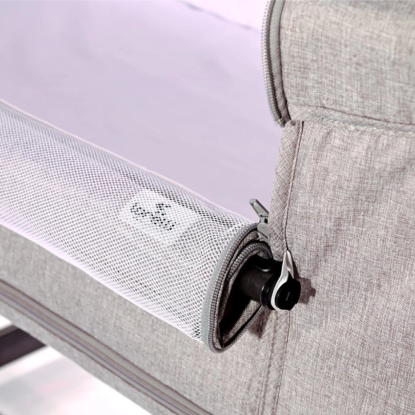 Lorelli Milano Grey 2-in-1 Wieg Aan Bed 1008044-0003 - Afbeelding 8