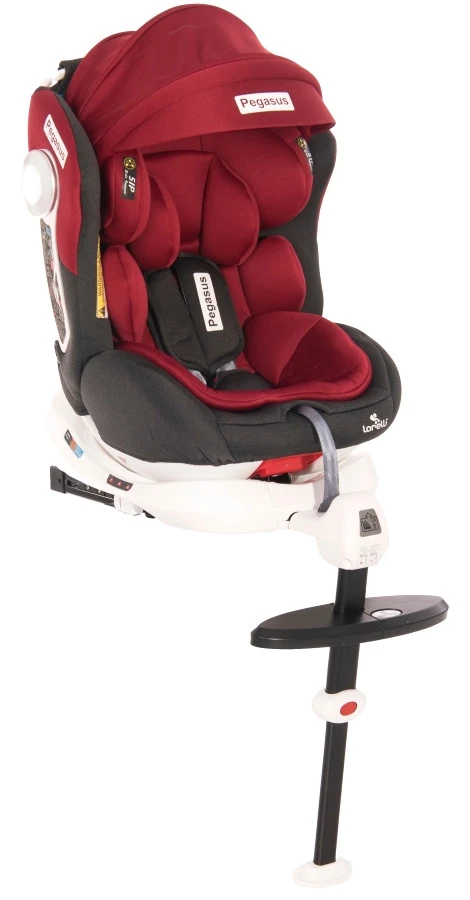 Lorelli Pegasus 360° Red/Black 0-36 Kg Isofix Autostoel 1007146-2103 - Afbeelding 2