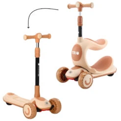 Lorelli Scooter Trio Beige Step/Loopfiets 1039015-0001
