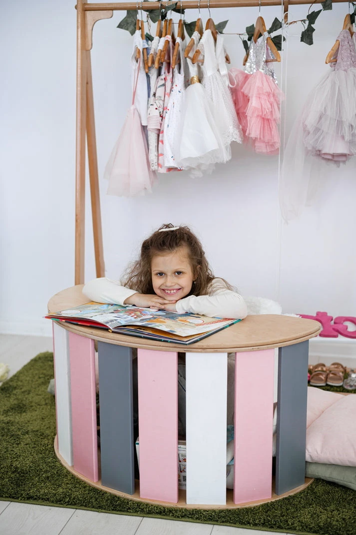 Luna Toys Houten Tafelblad Voor Schommelstoel LU-36912 - Afbeelding 4