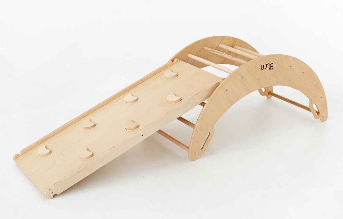 Luna Toys Roze Houten Klimboog LU-00575 - Afbeelding 7