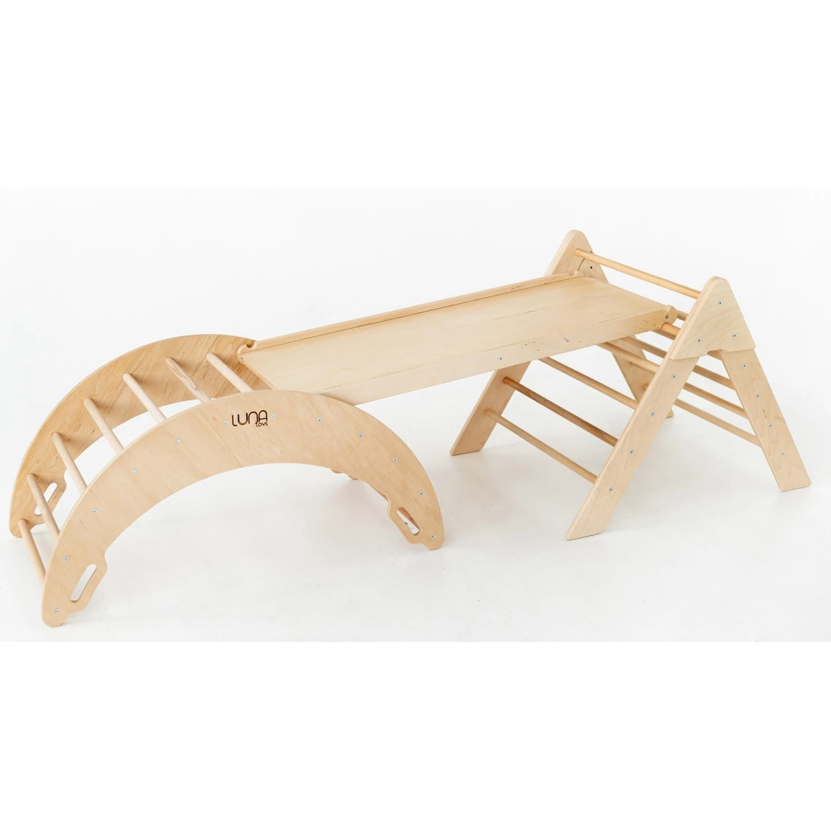 Luna Toys Roze Houten Klimboog LU-00575 - Afbeelding 5