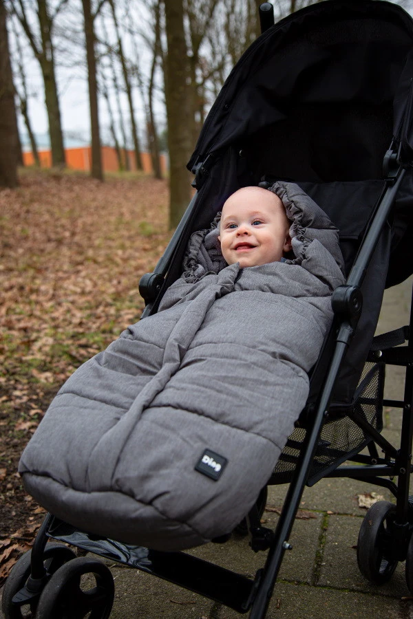 Ding Black Deluxe Universele Buggy/Wandelwagen Voetenzak DI-252424 - Afbeelding 10