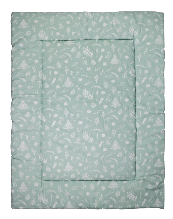 MamaLoes Botanical Stone Green 80 X 100 Cm Boxkleed ML020224