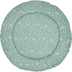 MamaLoes Botanical Stone Green 90 Cm Rond Boxkleed ML020238