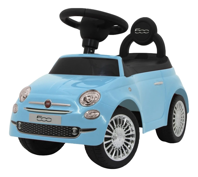 Eco Toys Fiat 500 Blauw Loopauto HZ8620
