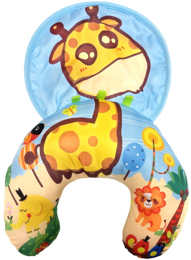 Eco Toys Jungle Blauw Giraffe Buiktrainer HC476456 - Afbeelding 2
