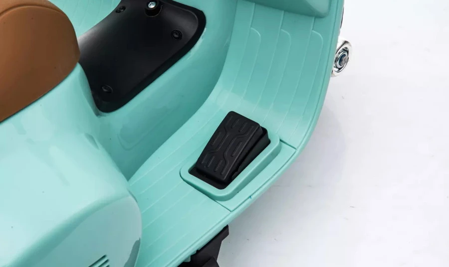 Eco Toys White Elektrische Vespa Scooter H1 - Afbeelding 11